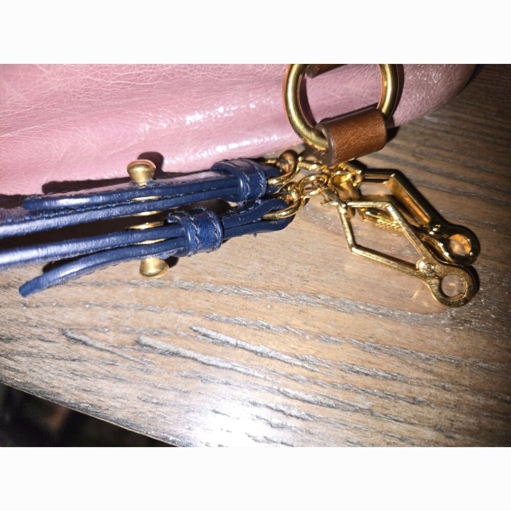 EUC Authentic Rare Tricolor MiuMiu Vitello 2 way Satchel - Picture 15 of 15